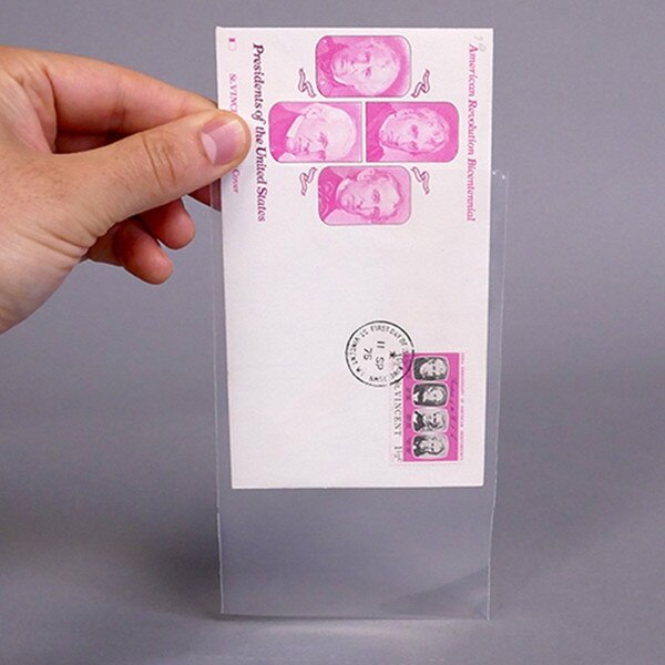 First Day Cover Sleeves - 2.5 mil P